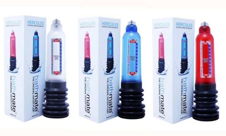 máy bơm thủy lực để tăng kích thước dương vật